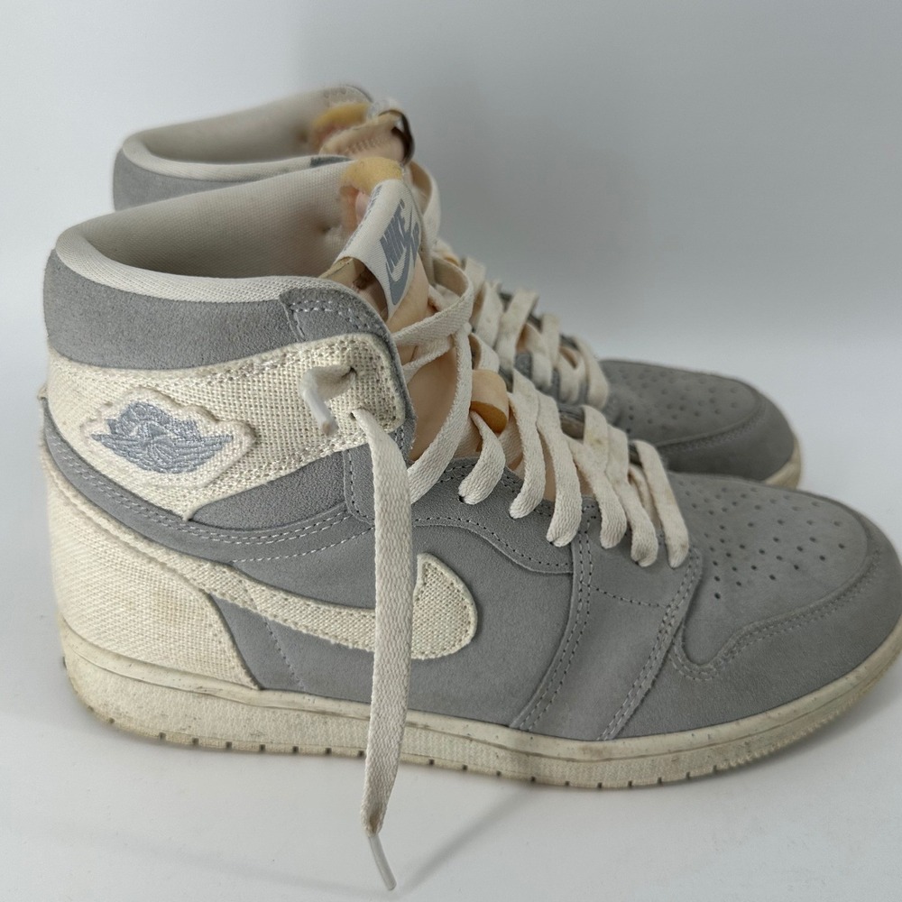 Nike Air Jordan 1 Retro High OG Craft Sea Glass‎ Grey Suede FD8636-011 Mens 8.5